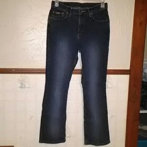 Riders stretch denim blue jeans - boot cut - sz 10